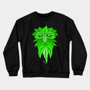 Green man Crewneck Sweatshirt